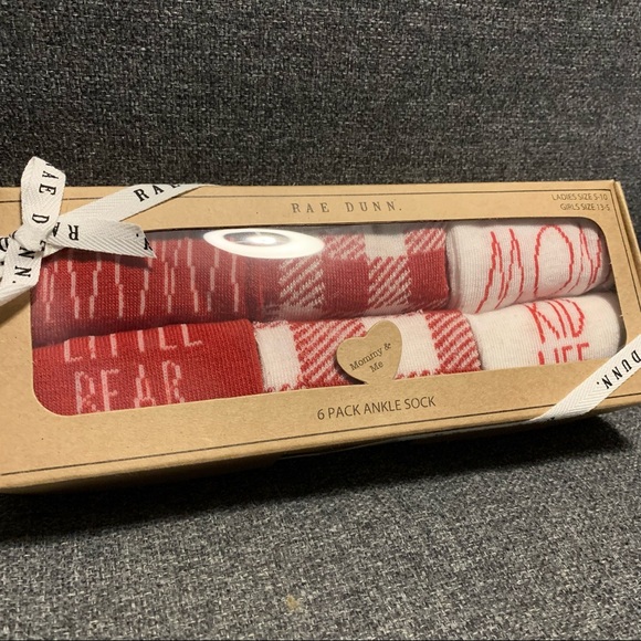 Rae Dunn Mommy & Me Christmas Sock Set - Picture 3 of 5